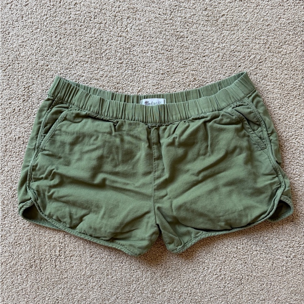 Madewell Olive Green Casual Shorts